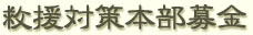 救援対策本部募金